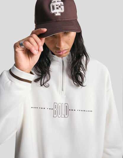 Bershka Original Men Quarter-Zipper