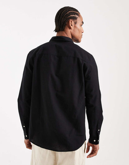 ONLY & SONS Original Men linen mix long sleeve shirt