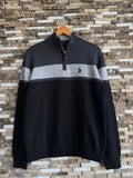 U.S. Polo Assn. Original Men Striped Half-Zip Knit Sweater