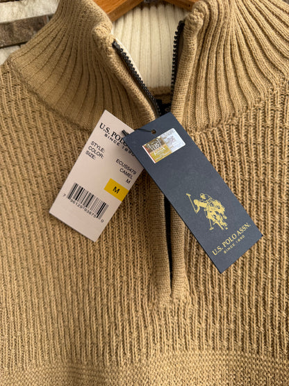 U.S. Polo Assn. Original Men Half-Zip Knit Sweater