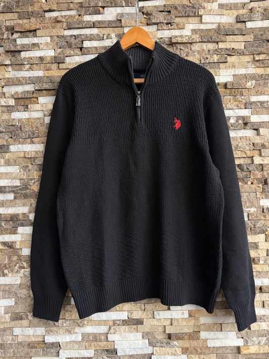 U.S. Polo Assn. Original Men Half-Zip Knit Sweater
