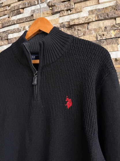 U.S. Polo Assn. Original Men Half-Zip Knit Sweater