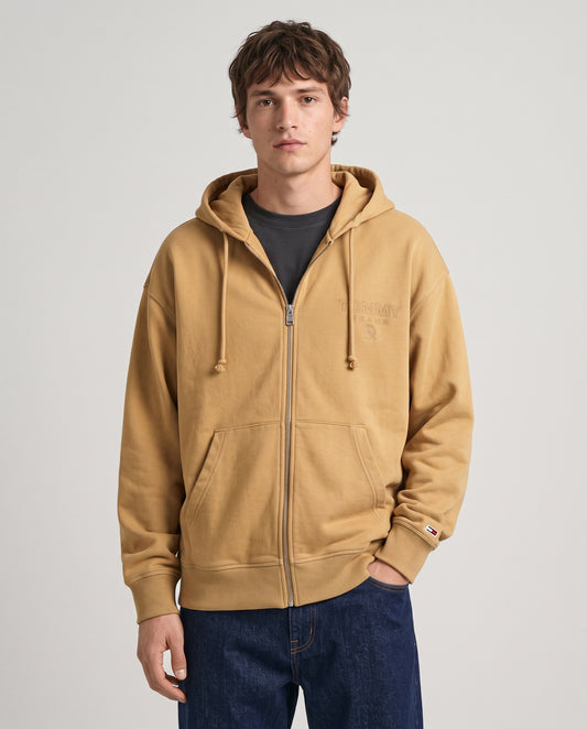 Tommy Hilfiger Original Men zip-up Hoodie - model front